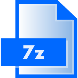 7z File Extension Icon 256x256 png